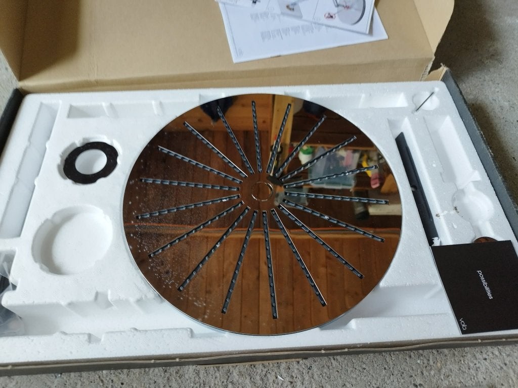 Douche regen kop met binnenwerk, Enlèvement, Neuf, Chrome, Douche