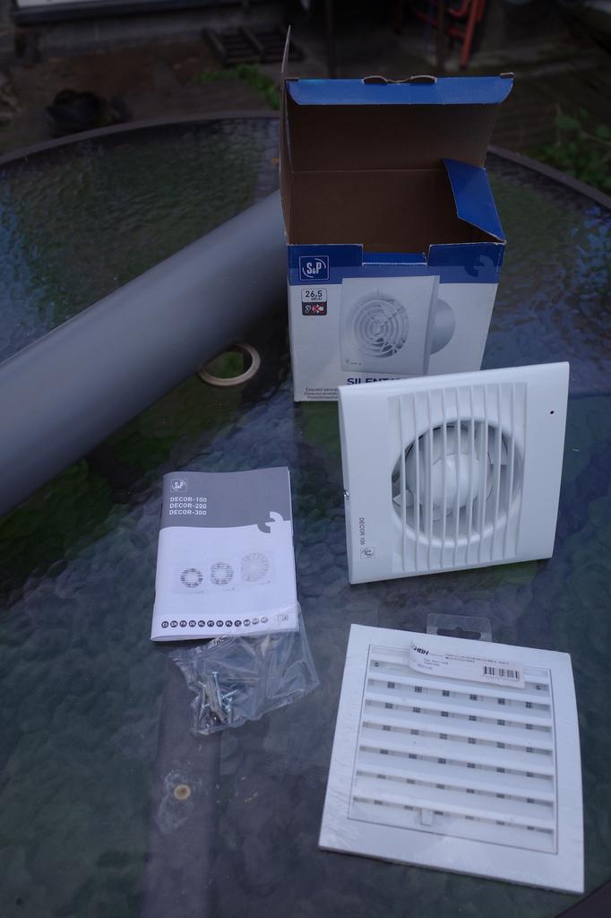 Complete kit voor ventilatie/afzuiging, Ophalen, Nieuw, Afzuiger