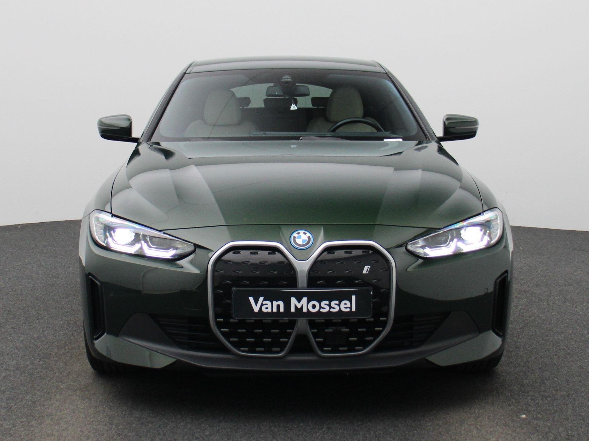 BMW i4 eDrive40 High Executive 84 kWh, Auto's, BMW, Achterwielaandrijving, 340 pk, Leder, 5 zetels