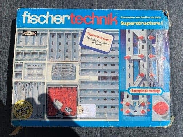 Gros lot de Mécano vintage Fischer Technik, Enlèvement, Utilisé