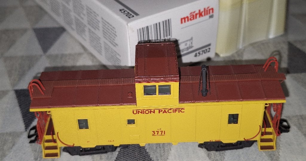 Märklin HO 45702 Caboose "Union Pacific" USA, Enlèvement ou Envoi, Comme neuf, Wagon, Märklin