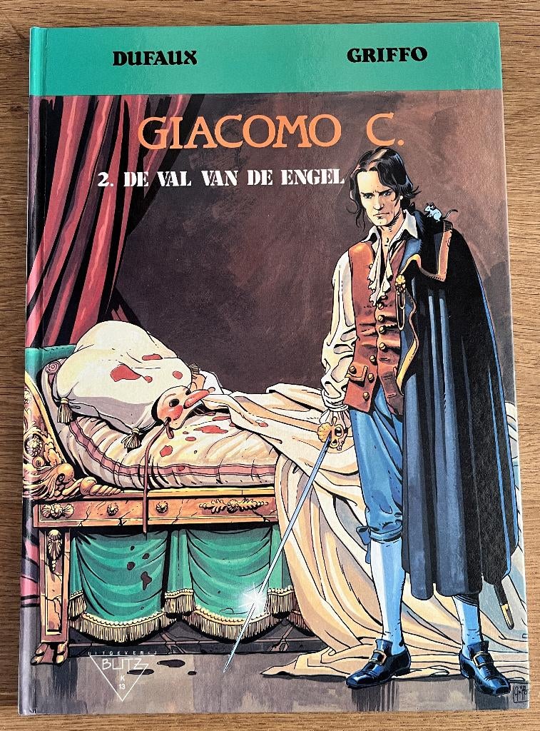 Giacomo C. - De val van de engel -2-1e dr HC(1990) - Strip, Livres, Une BD, Enlèvement ou Envoi, Comme neuf