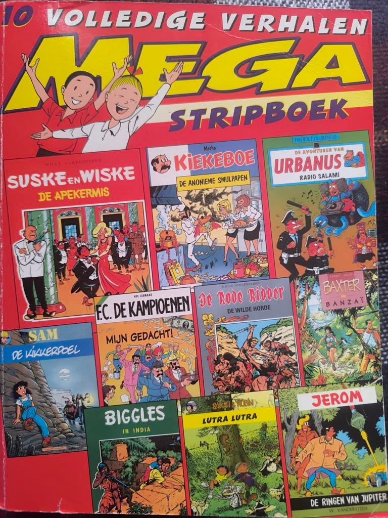 Mega Stripboek, Boeken, Ophalen of Verzenden