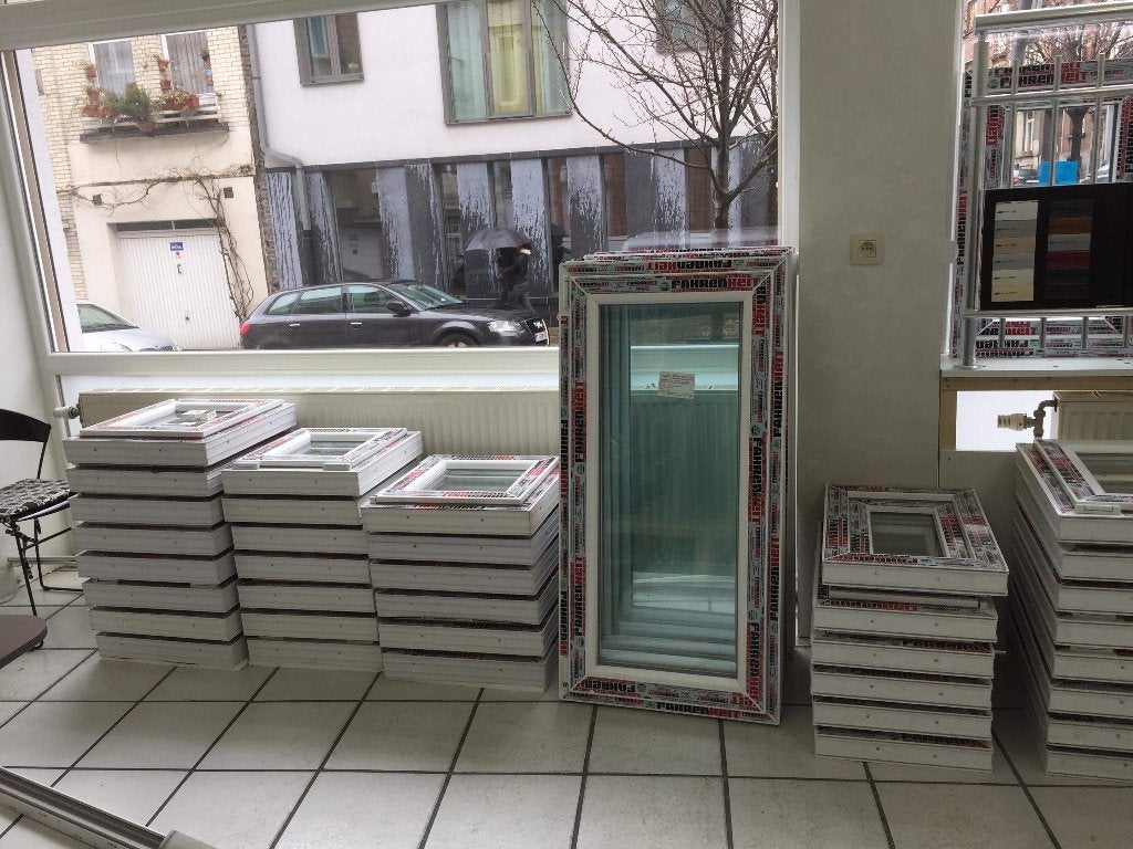 Fenetres et Portes PVC en stock, Bricolage & Construction, Enlèvement, Neuf, Double vitrage