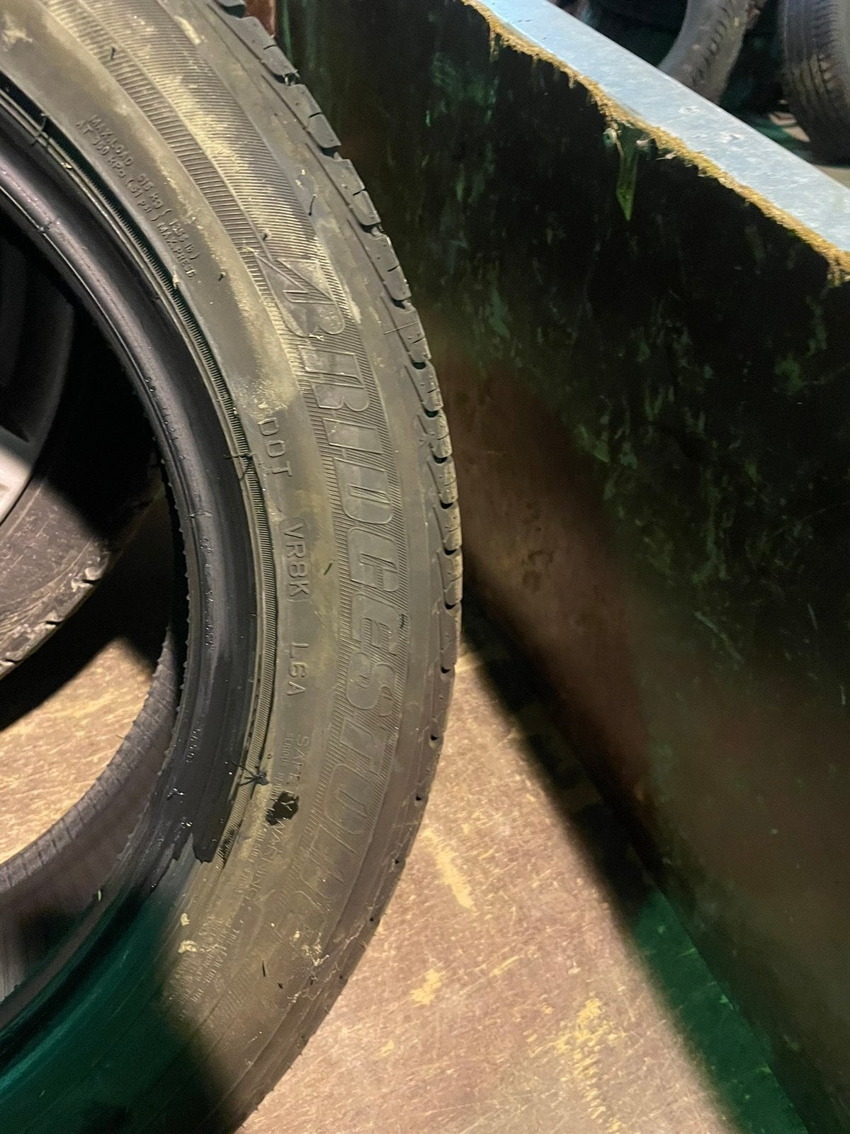 Pneus été bridgestone turanza 205/55R16 91W, Enlèvement, Comme neuf