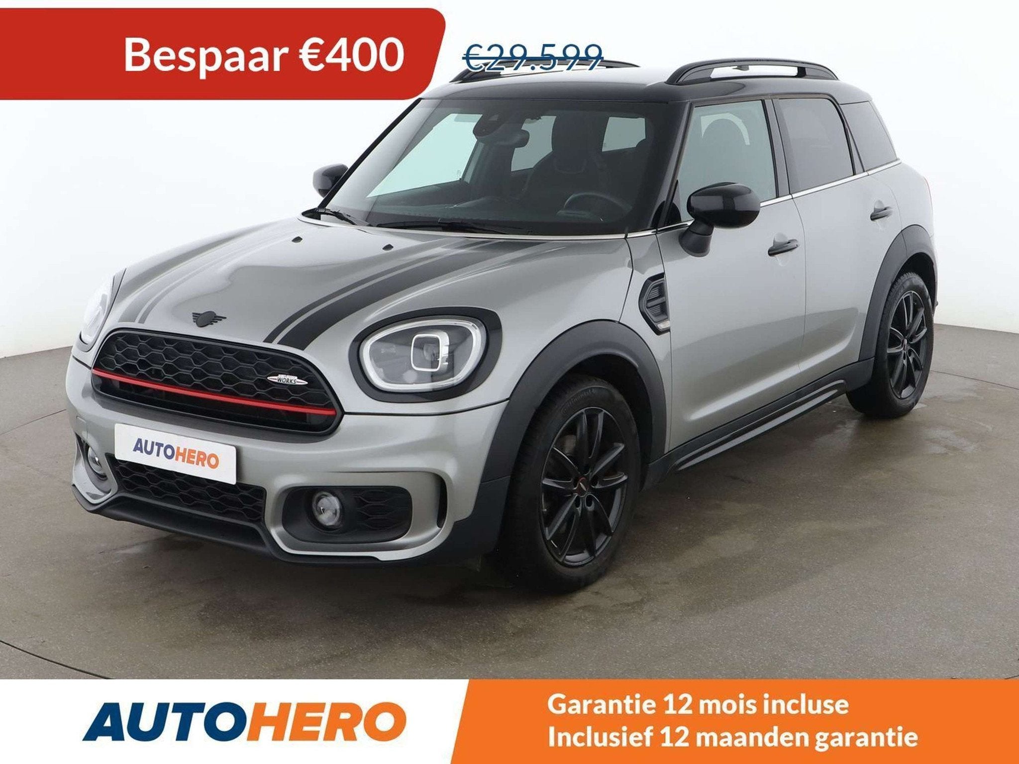 MINI Cooper Countryman Cooper John Cooper Works Trim, Autos, 100 kW, Argent ou Gris, Achat, Euro 6