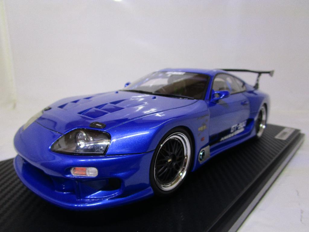 1:18 ignition model toyota supra jza80, Hobby & Loisirs créatifs, Voitures miniatures | 1:18, Enlèvement ou Envoi, Comme neuf