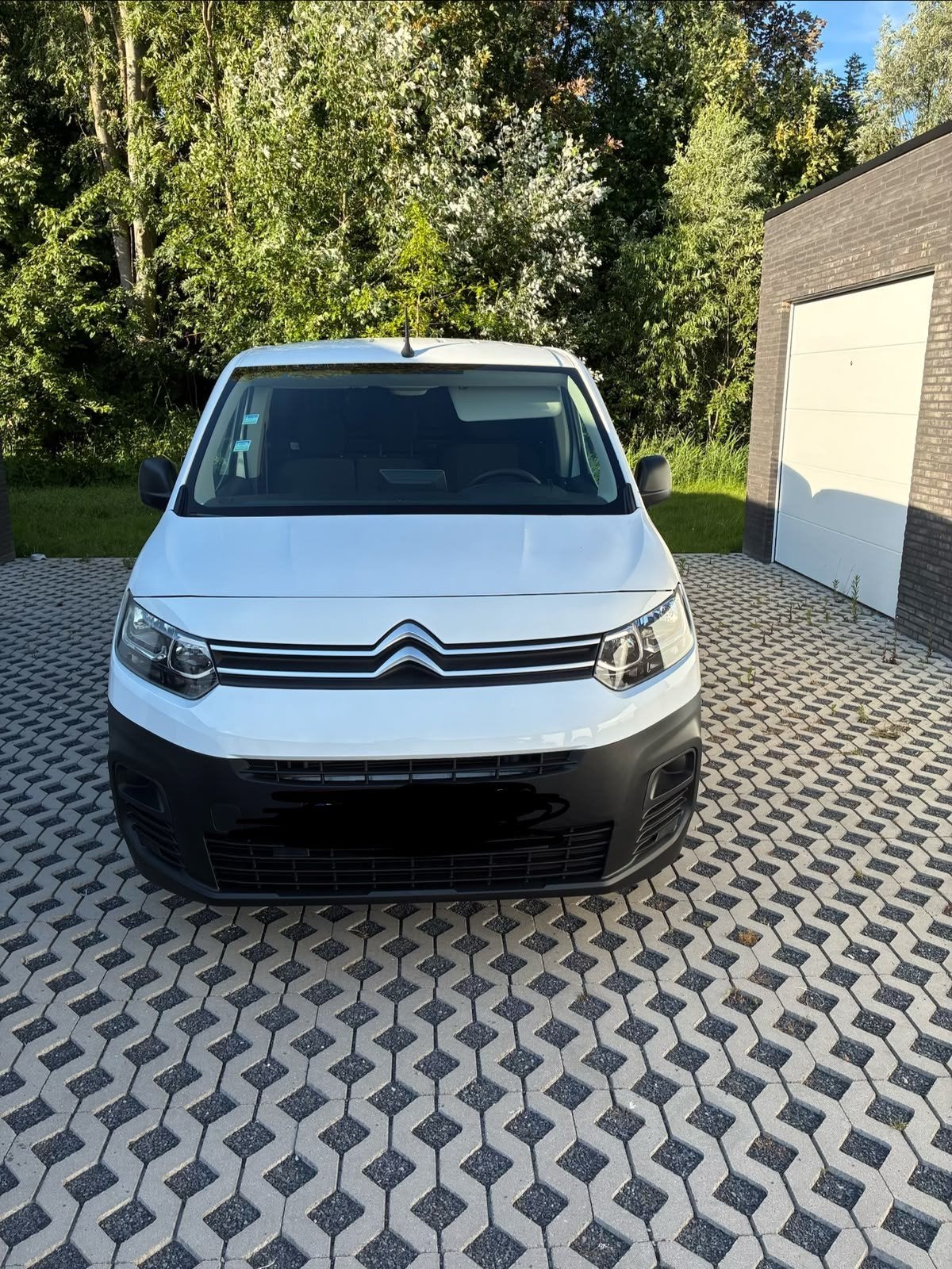 CITROEN BERLINGO 3ZITPLAATSEN TREKHAAK, Stof, Citroën, Regensensor, Wit