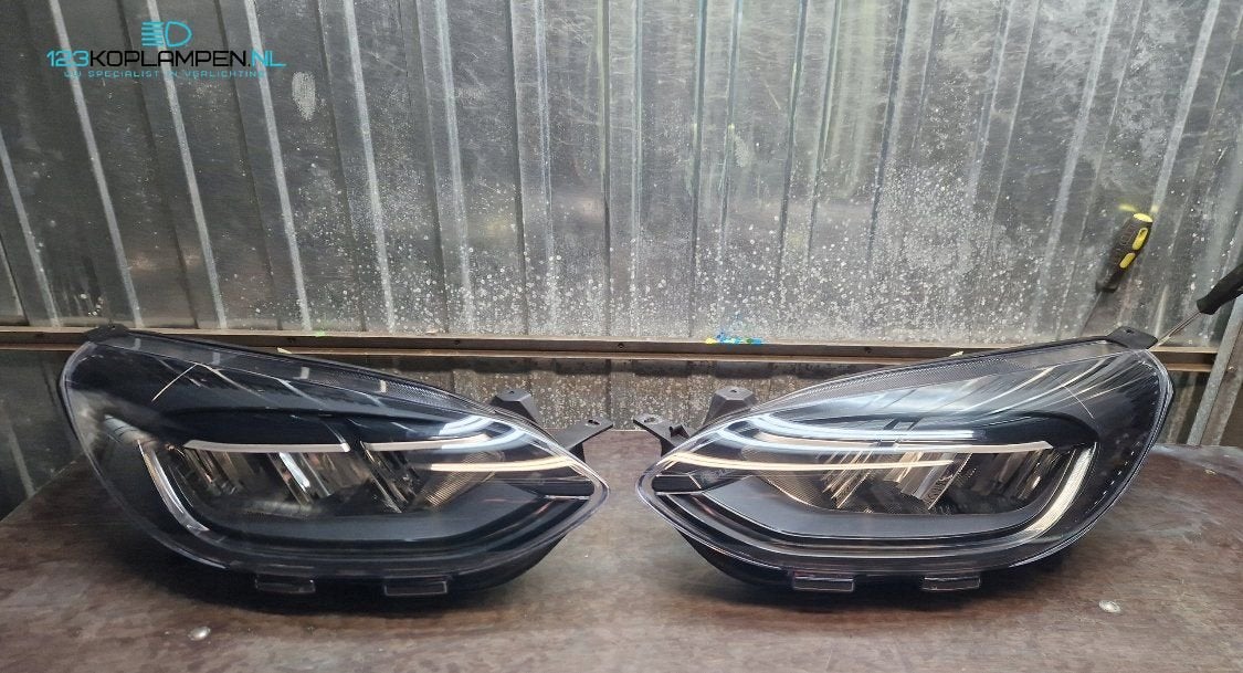 Ford Fiesta MK8 ST Facelift Full Led Koplamp links rechts, Auto-onderdelen, Gebruikt, -, Ophalen of Verzenden, Ford