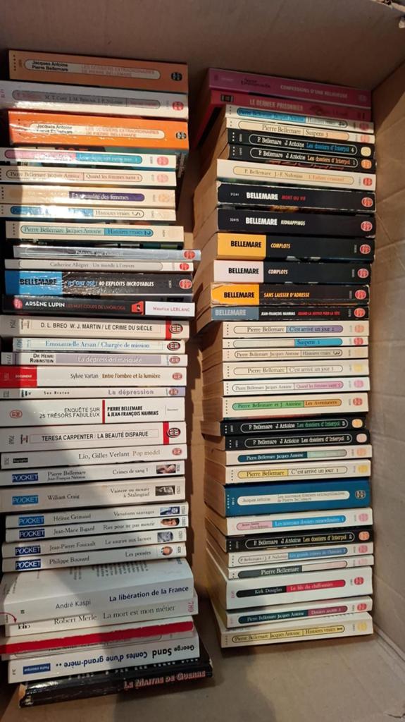 Lot de livre de poche, Livres, Enlèvement, Utilisé