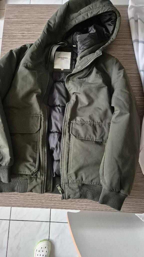 Jack & Jones winterjas maat M jongen 14 jaar, Gebruikt, Verzenden, Jas, Jongen