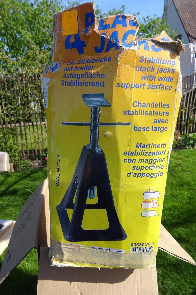 steunbokken, Caravans en Kamperen, Ophalen, Zo goed als nieuw