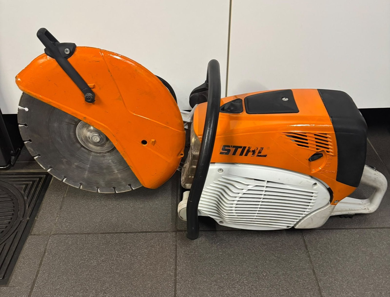 Doorslijper Stihl TS 700, Ophalen, Gebruikt