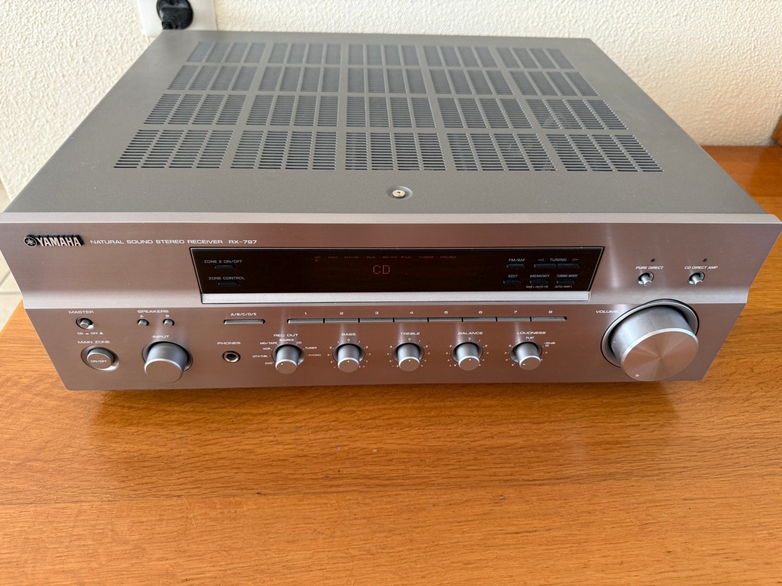 Yamaha RX-797 Natural Sound Stereo Receiver, Audio, Tv en Foto, Ophalen of Verzenden, Zo goed als nieuw, Stereo, Yamaha