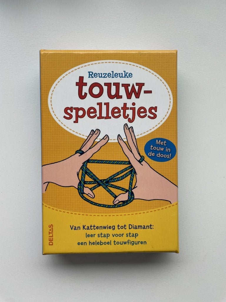 Touwspelletjes met steekkaarten van Deltas, Ophalen of Verzenden, Nieuw, Ontdekken