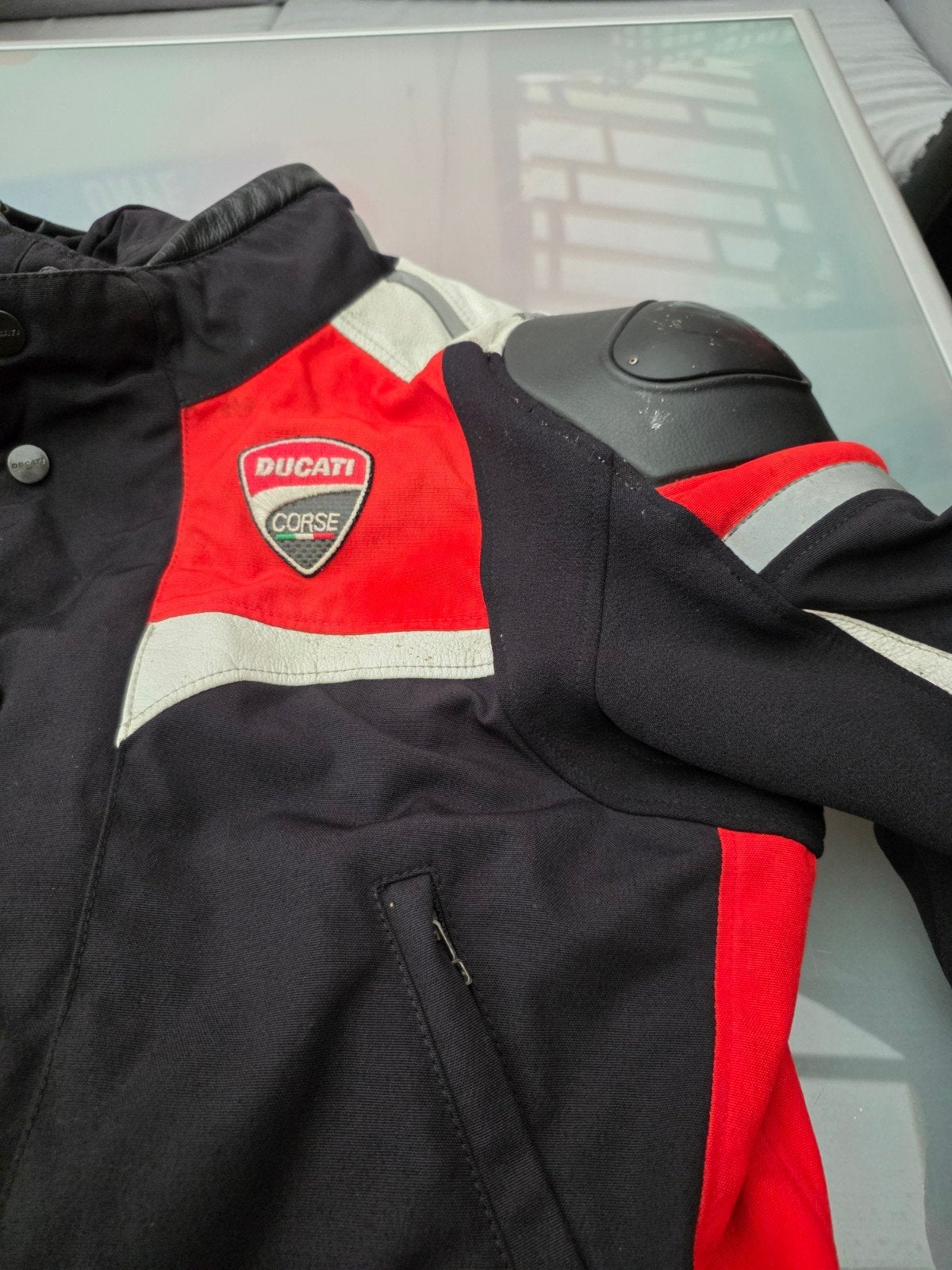 Ducati motorpak, textiel, Motoren, Dames, Ophalen of Verzenden, Broek | textiel, Ducati