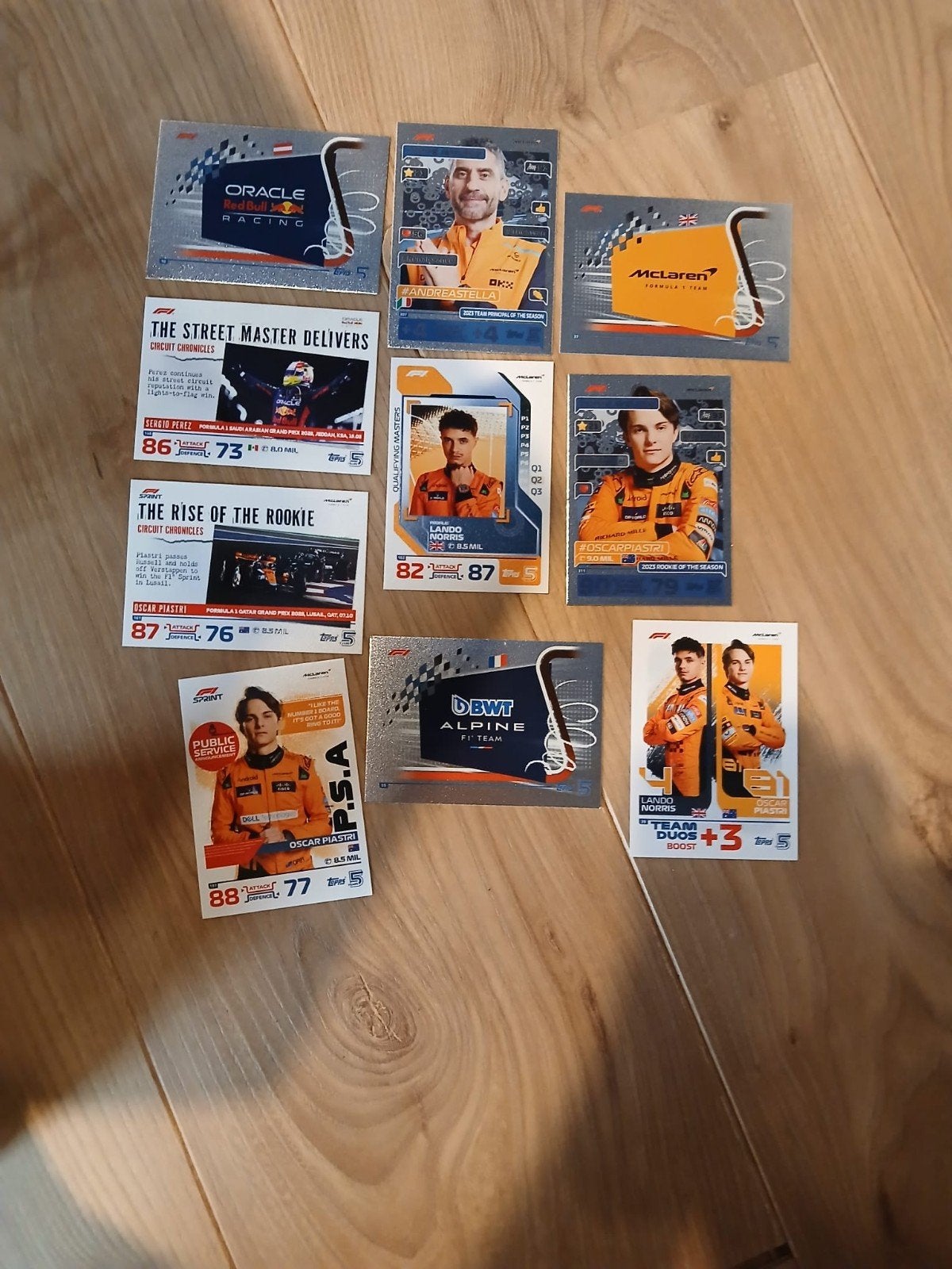 f1 kaartjes topps 2024, Enlèvement, Comme neuf, Plusieurs images