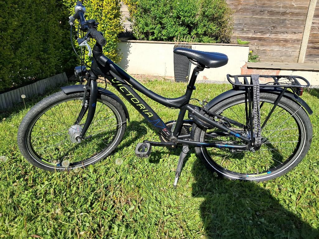Fiets, Fietsen en Brommers, Fietsen | Jongens, Zo goed als nieuw, 24 inch, Versnellingen, Velgrem, Ophalen