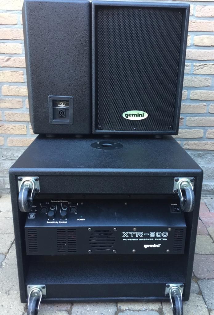 PA-system Gemeni XTR500, Ophalen, Zo goed als nieuw