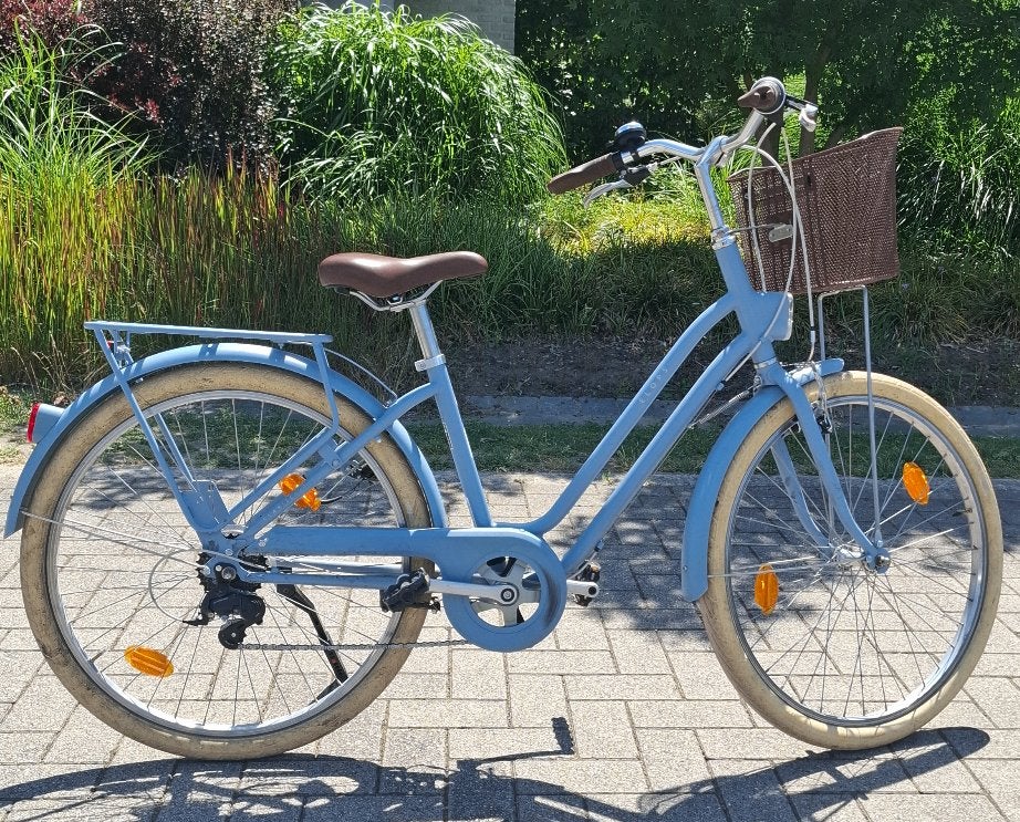 Meisjesfiets 26 inch, Ophalen, Velgrem, Zo goed als nieuw, Elops ( Decathlon )