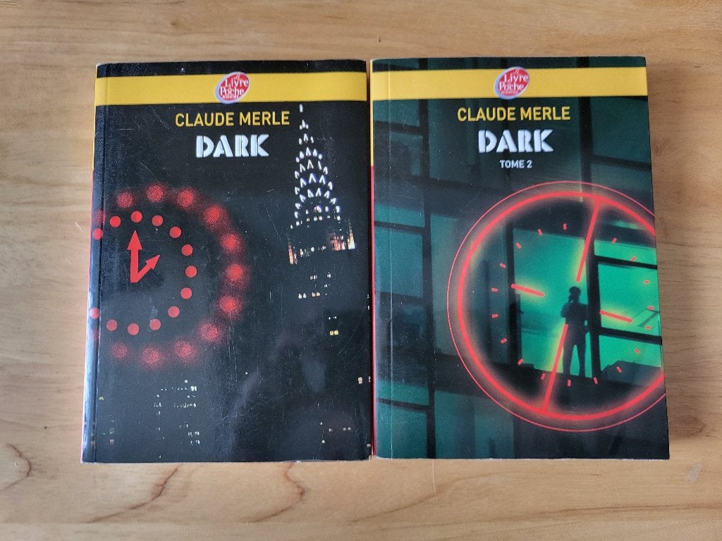 Lot romans Dark – Claude Merle (tomes 1 & 2), Enlèvement, Claude Merle