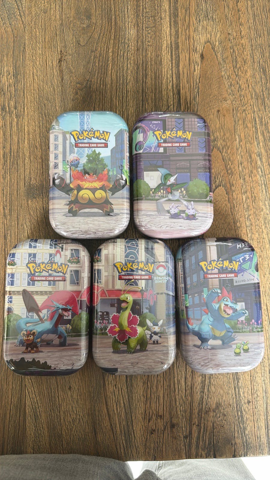 Lumiosr City mini tin 5 verschillende arts, Ophalen of Verzenden, Zo goed als nieuw