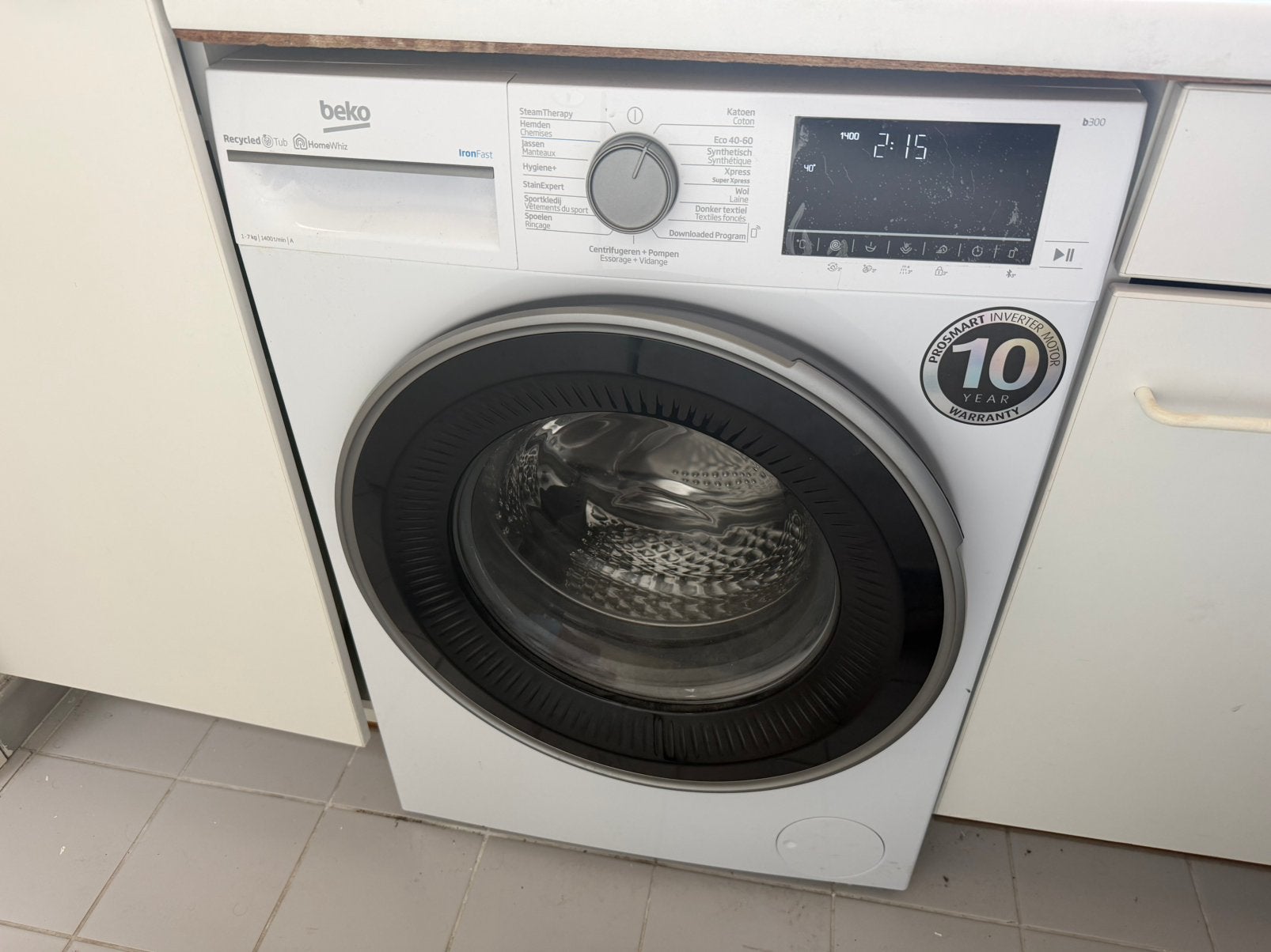 Wasmachine BEKO, Ophalen, Zo goed als nieuw