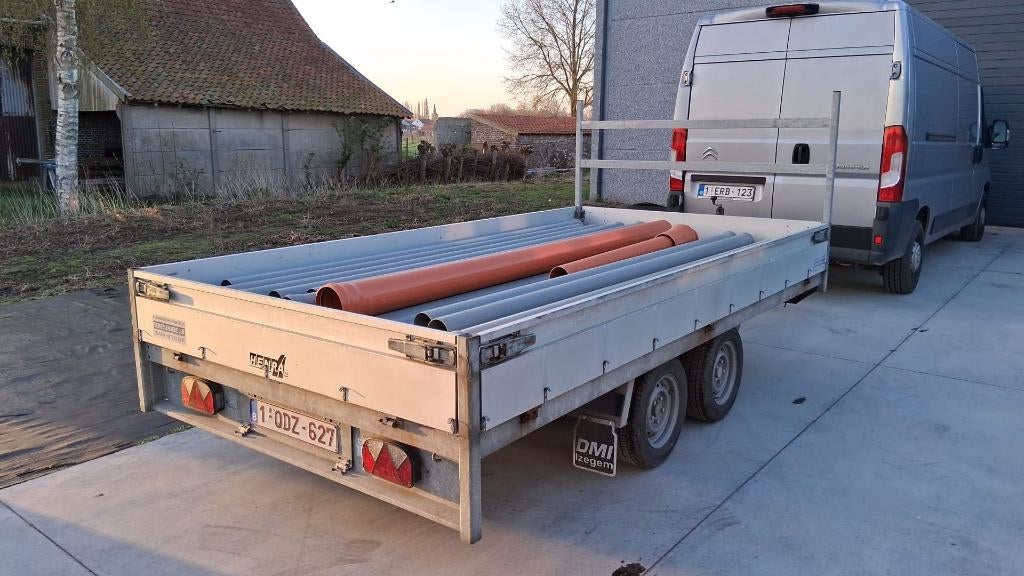 HENRA aanhangwagen, Enlèvement, Utilisé