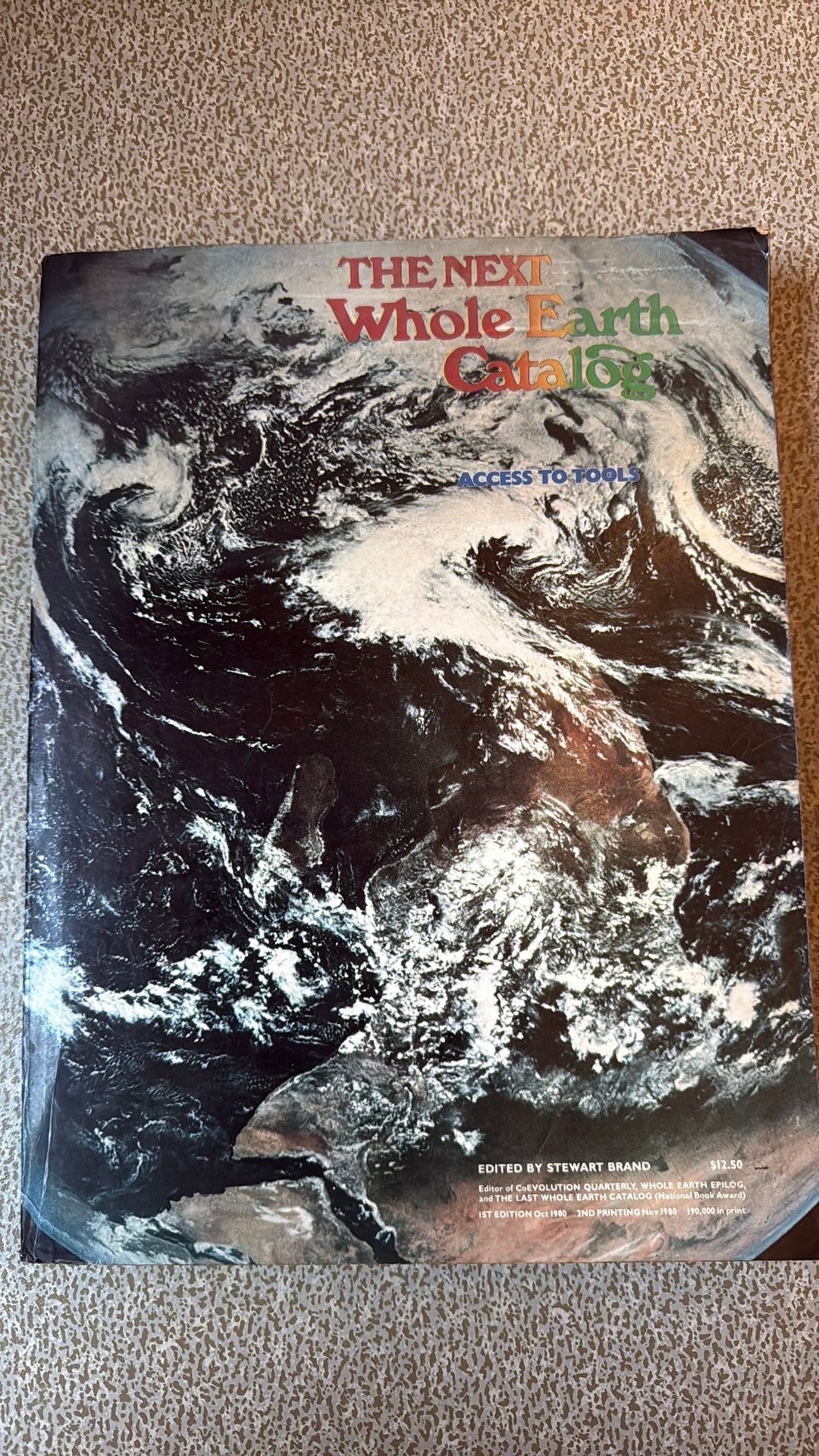 The next whole earth catalog, Boeken, Ophalen, Gelezen, Catalogus
