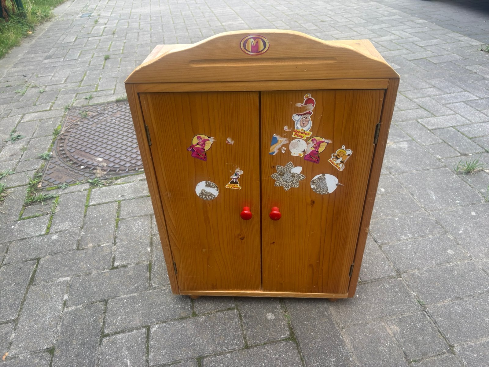 Armoire en bois - retrait gratuit, Utilisé, Moins de 75 cm, Moins de 50 cm, Enlèvement
