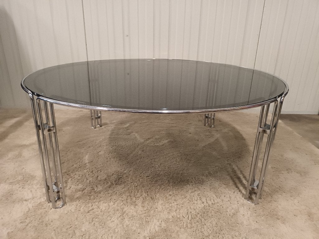 Space age salontafel met rookglas, Ophalen