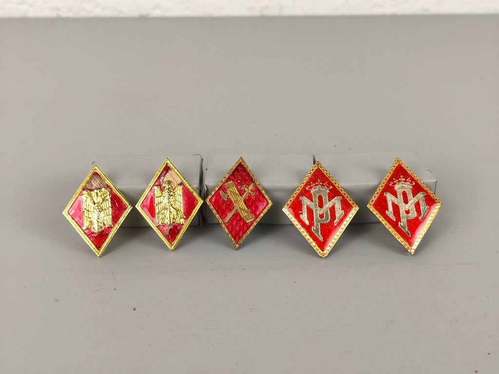 Spaanse politie insignes, Ophalen of Verzenden, ., ., .