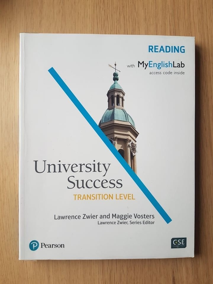 University Success transition level Reading, Enlèvement, Comme neuf, Autres niveaux, Lawrence Zwier