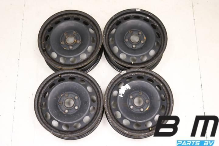Org 16 inch stalen velgen Audi A3 8P / Golf 6 8P0601027, Gebruikt, Velg(en)