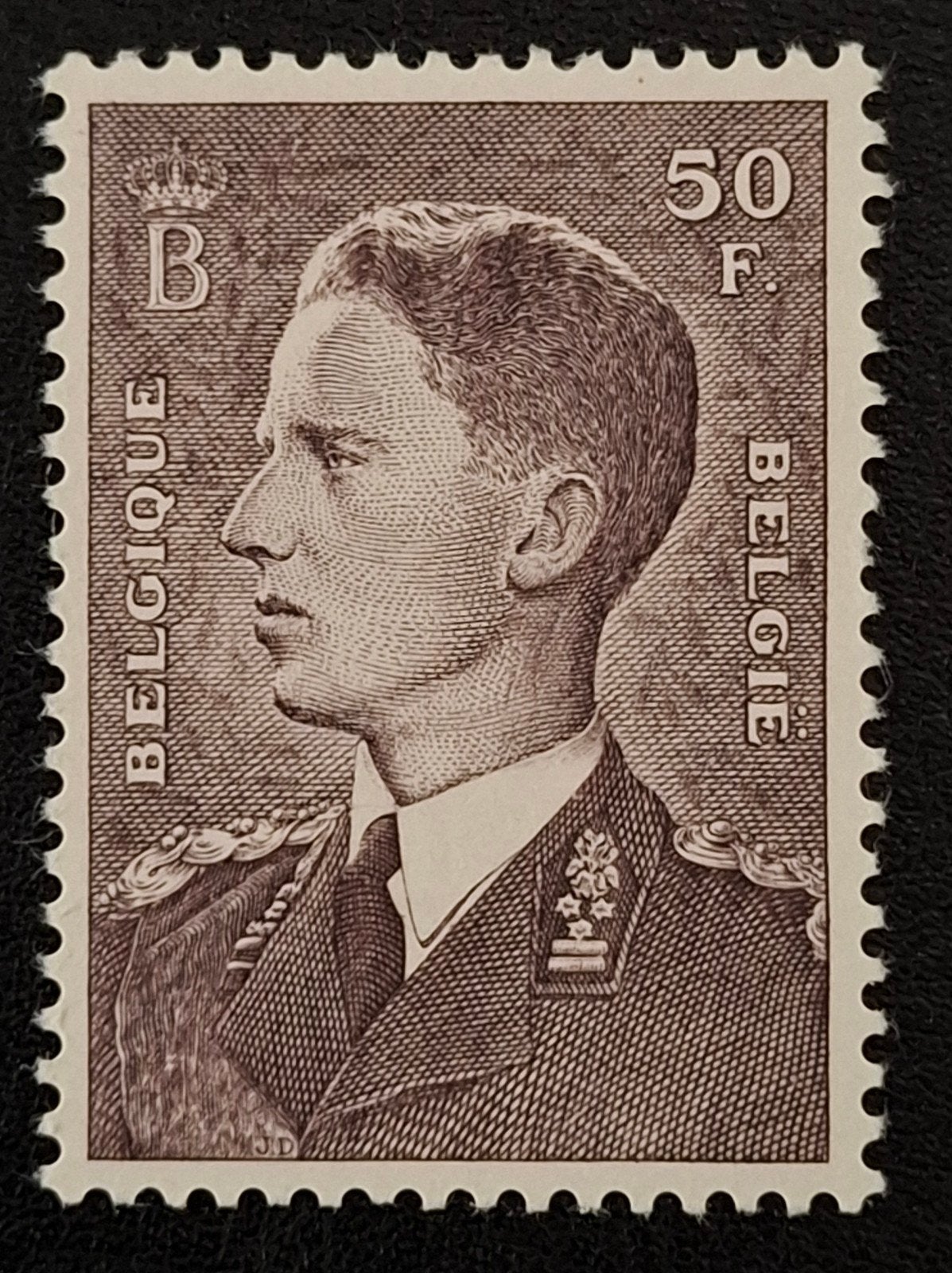 Belgique : COB 879 ** Roi Baudouin 1952., Sans timbre, Neuf, Enlèvement ou Envoi, Non oblitéré