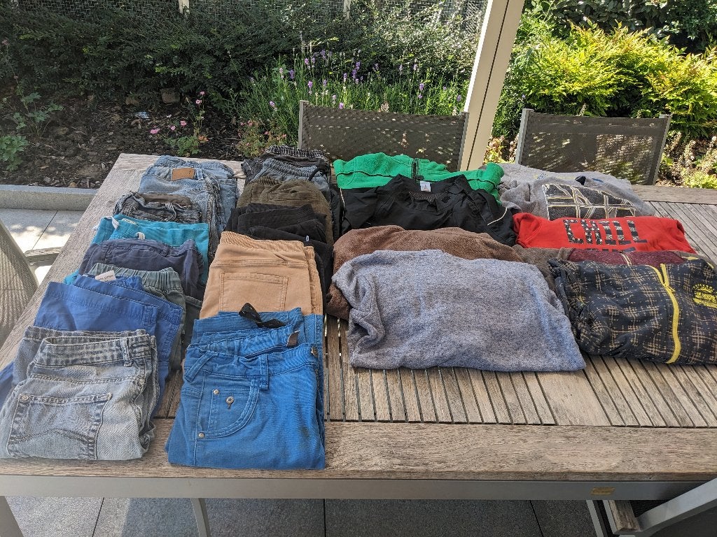 Kledingpakket jongens maat 146-152, Kinderen en Baby's, Ophalen of Verzenden, Gebruikt, Maat 146