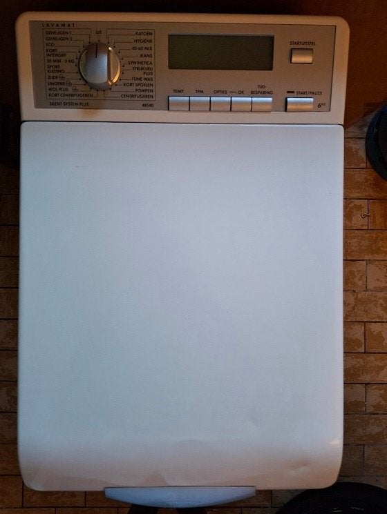 Wasmachine bovenlader, Elektronische apparatuur, Ophalen, Gebruikt, 4 tot 6 kg, Bovenlader