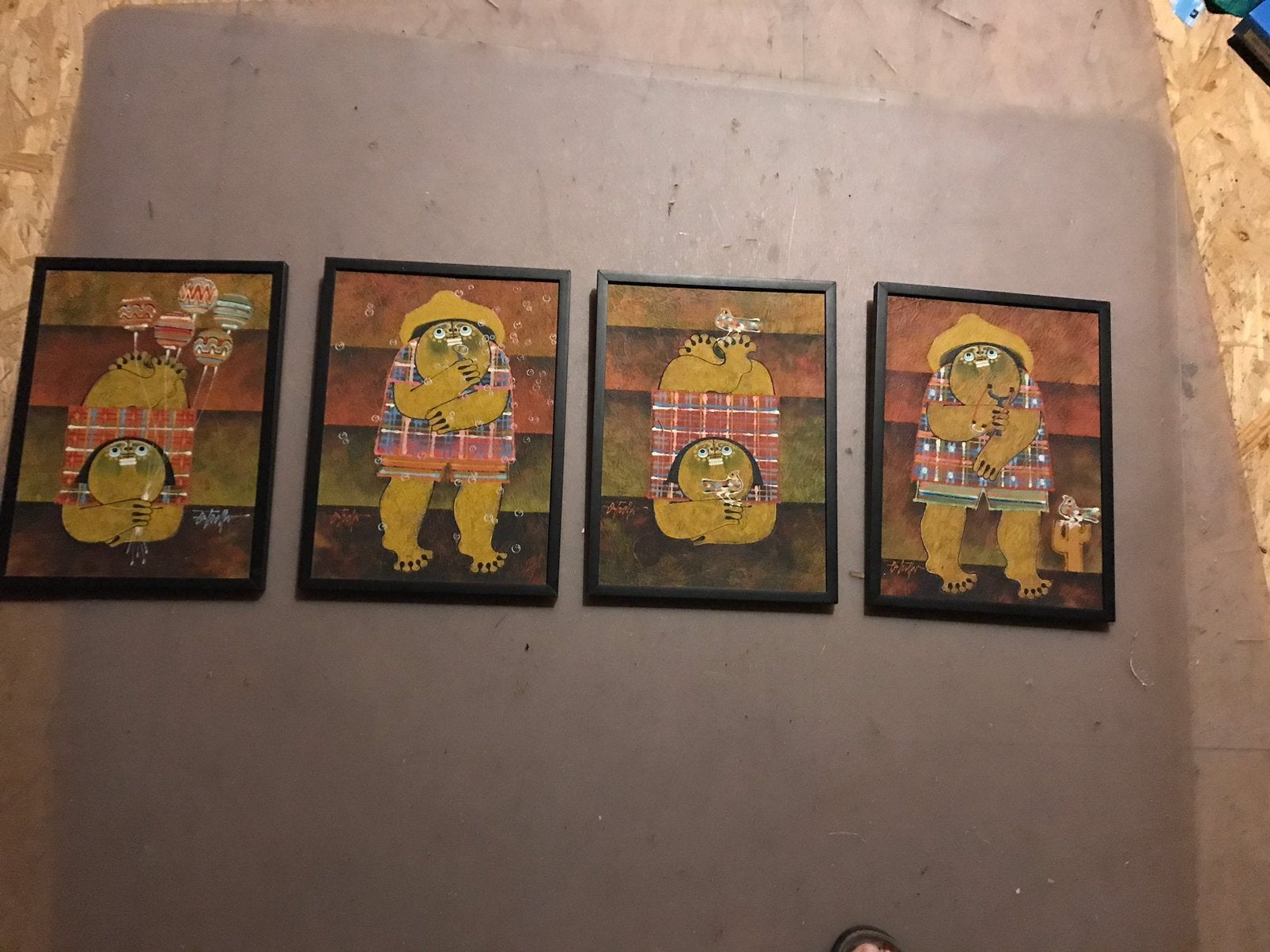 4 peintures des Philippines, Enlèvement, Comme neuf