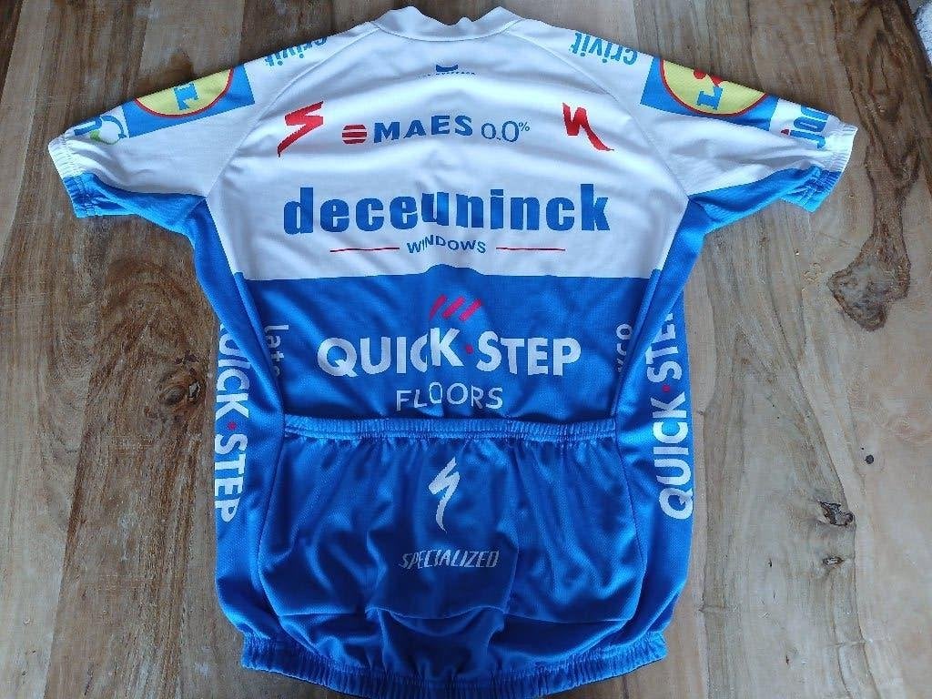 Wielertrui Tim declercq, Verzamelen, Kleding en Patronen, Ophalen of Verzenden, Zo goed als nieuw, Shirt, Geen merk