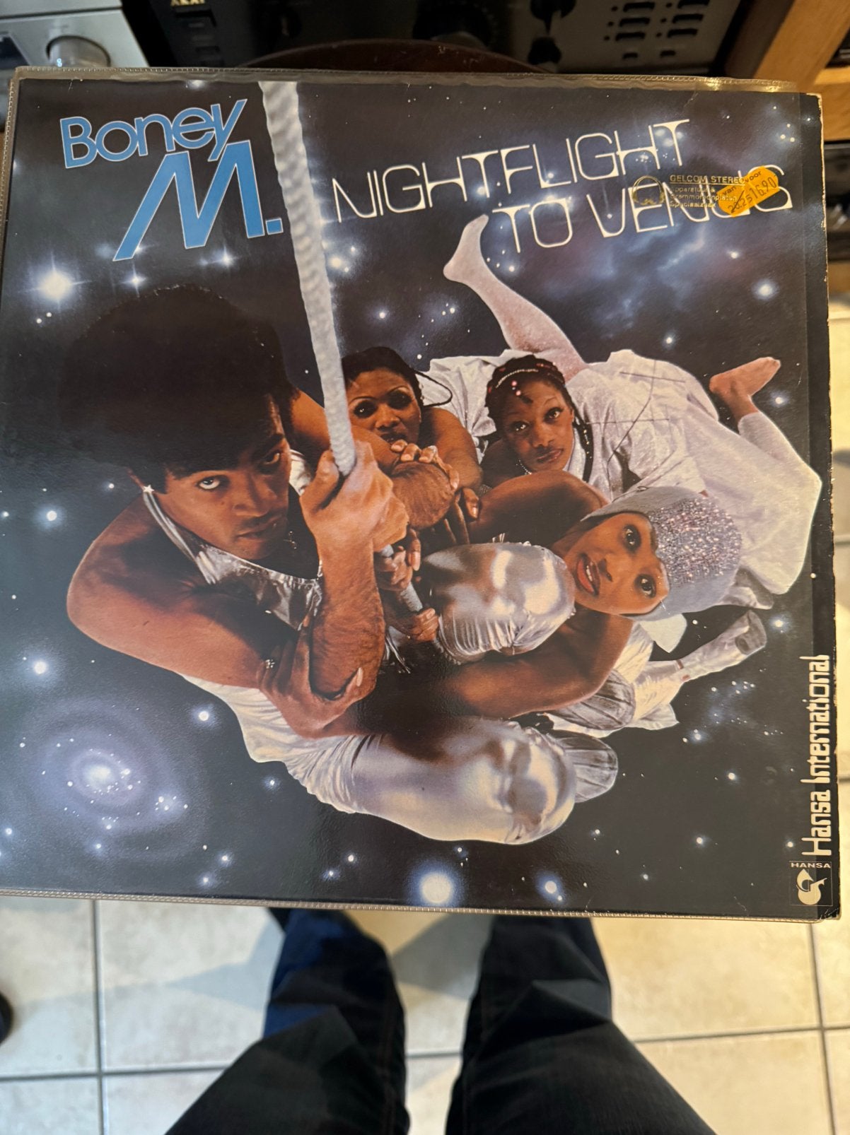 Lp Bony M, Nightflight to venus, Ophalen of Verzenden, Zo goed als nieuw