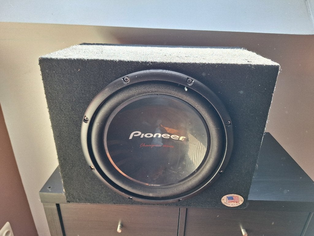 Subwoofer Pioneer, Enlèvement, Utilisé