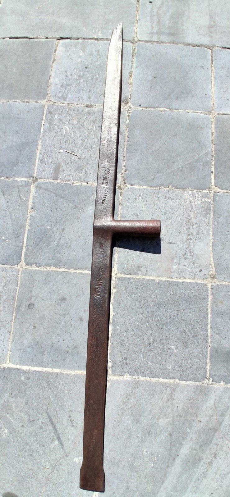 antieke bisaigue, houtbewerking, balken, Ophalen of Verzenden