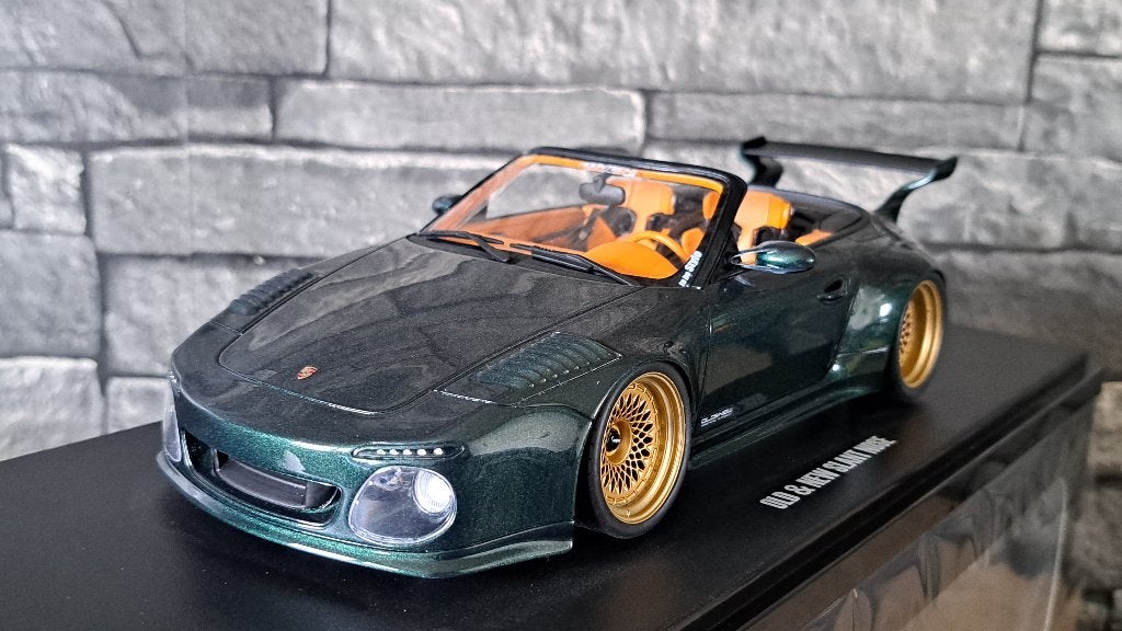 PORSCHE OLD & NEW CONVERTIBLE 1/18ème, Neuf, Autres marques, GT spirit, Enlèvement ou Envoi