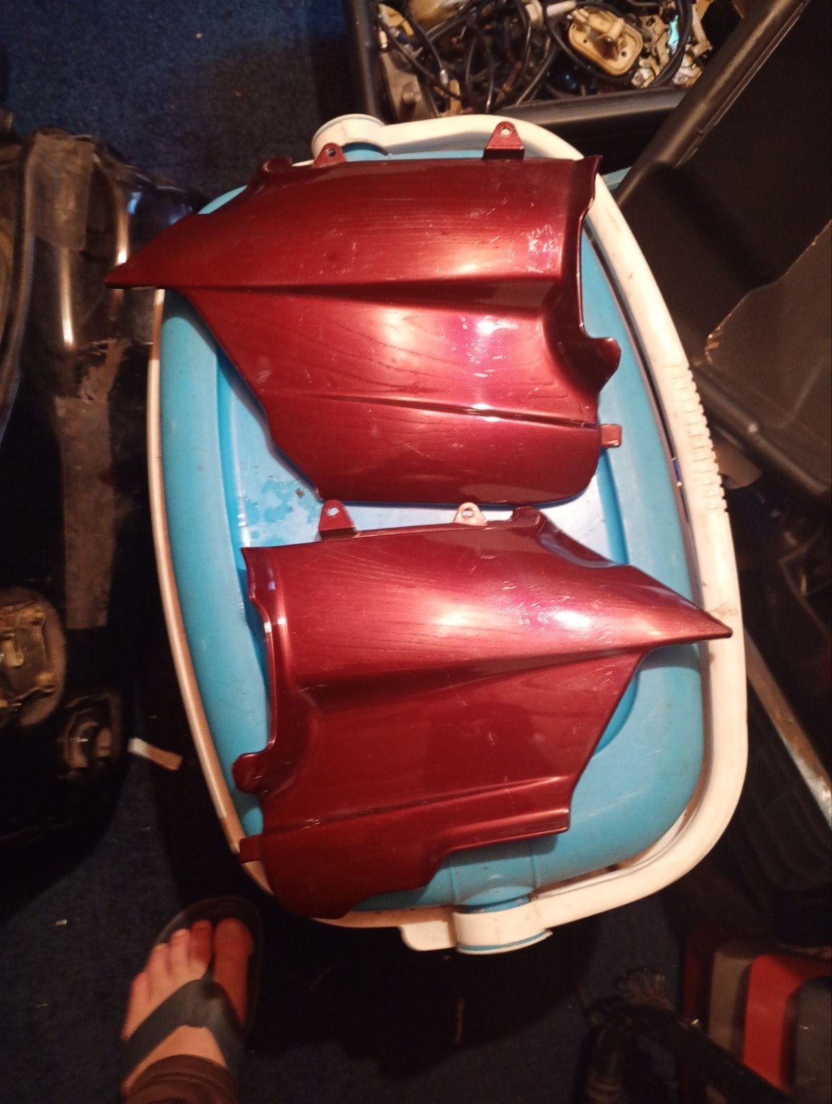 Honda Goldwing 1500 front covers Bordeaux 1989, Ophalen