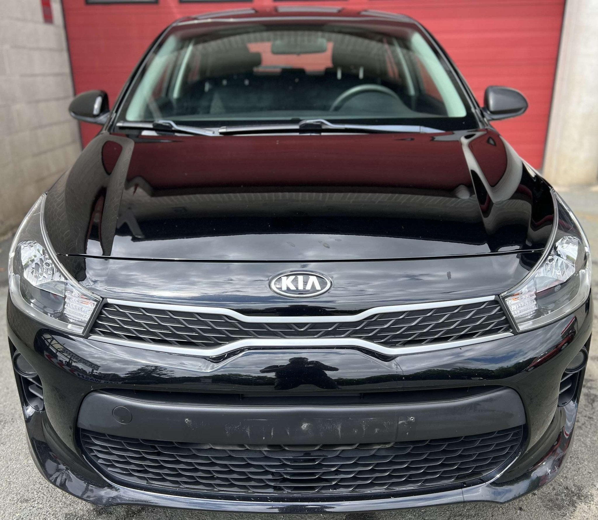 Kia Rio 1.2i Easy + CLIM + NAVI + CAR-PASS (bj 2019), Auto's, Kia, Euro 6, 4 cilinders, Zwart, 62 kW