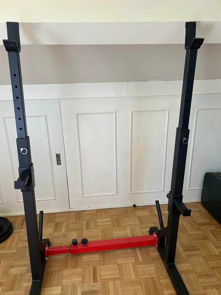 Squat Rack tectake homegym, Sport en Fitness, Ophalen, Zo goed als nieuw