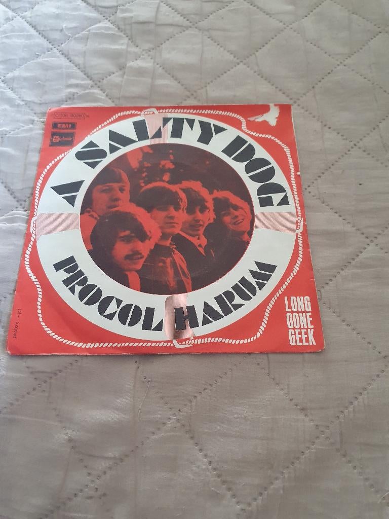 S - Procol Harum – A Salty Dog - 1969, 7 inch, Single, Ophalen of Verzenden, Zo goed als nieuw