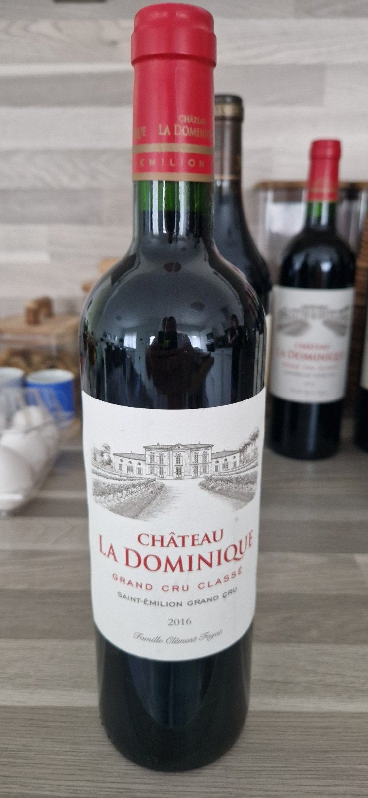 Vin saint emilion chateau la Dominique 2016, Enlèvement ou Envoi