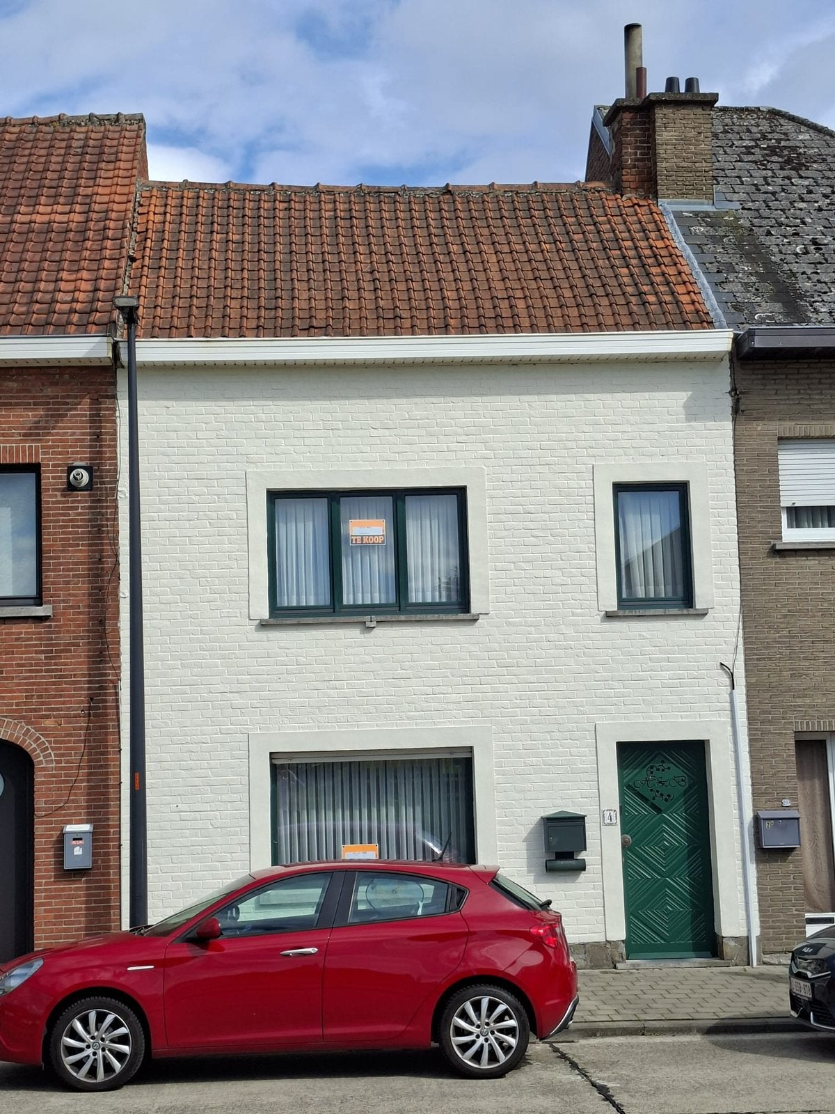 Te renoveren gezinswoning met diepe tuin, Immo, Huizen en Appartementen te koop, Provincie Oost-Vlaanderen, 500 tot 1000 m², 3 kamers