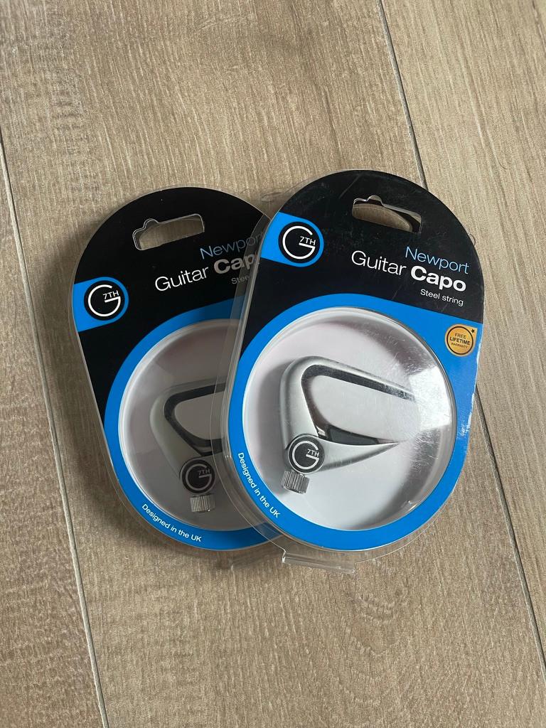 G7th Capo 2 stuks (Steel string/Electric) (Ongebruikt), Ophalen of Verzenden, Nieuw, Solid body, Overige merken